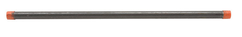 B&K Mueller 1/2 in. D X 24 in. L Black Steel Pre-Cut Pipe