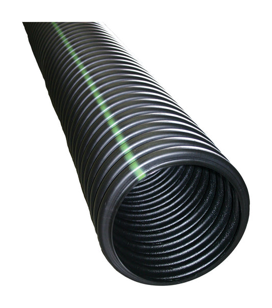 Advanced Drainage Systems 3 in. D X 10 ft. L Polyethylene Drain Tubing