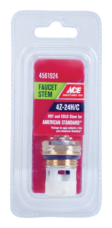 Ace 4Z-24H/C Hot and Cold Faucet Stem For American Standard