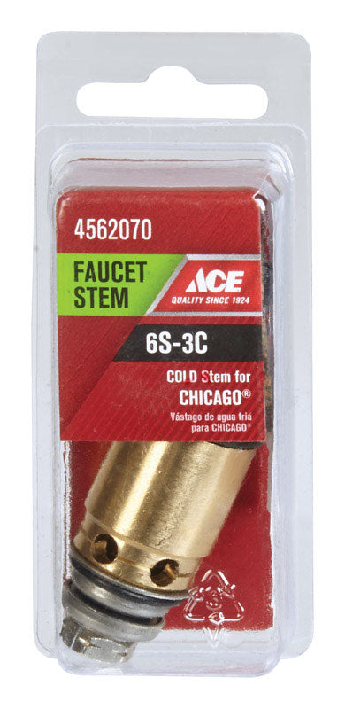 Ace 6S-3C Cold Faucet Stem For Chicago Faucets