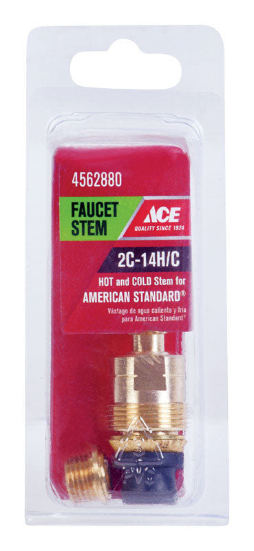 Ace 2C-14H/C Hot and Cold Faucet Stem For American Standard