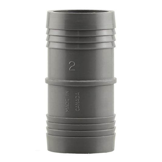 Boshart Industries 2 in. Insert X 2 in. D Insert Polypropylene 4 in. Coupling 1 pk