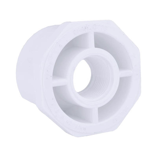 Charlotte Pipe Schedule 40 2 in. Spigot X 3/4 in. D FPT PVC Reducing Bushing 1 pk