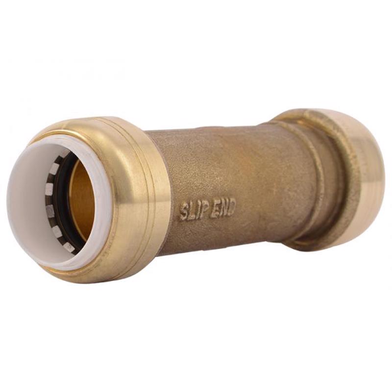 SharkBite Push to Connect 3/4 in. IPS X 3/4 in. D IPS Brass Coupling