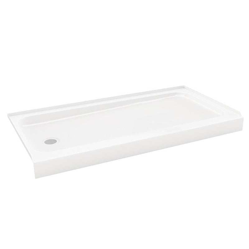 Bootz 5 in. H X 30 in. W X 60 in. L White Shower Base