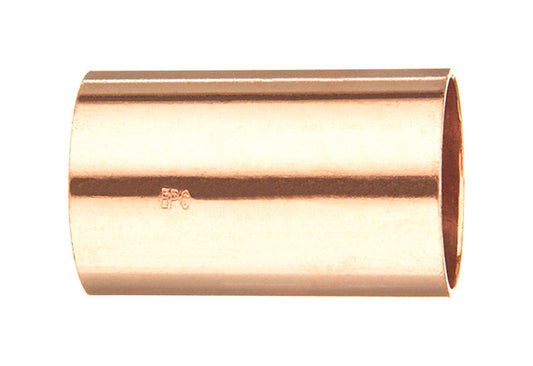 NIBCO 1-1/2 in. Sweat X 1-1/2 in. D Sweat Copper Repair Coupling 1 pk