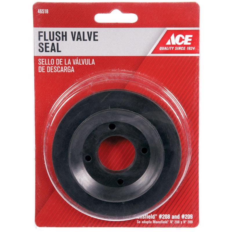 Ace Flush Valve Seal Black Plastic For Mansfield