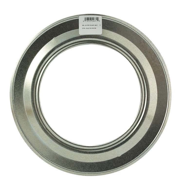 Selkirk 6 in. D 28 Ga. Aluminum Pipe Collar
