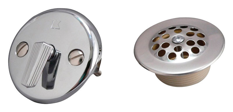 Plumb Pak Lift N Turn Bath Drain Trim Kit Chrome