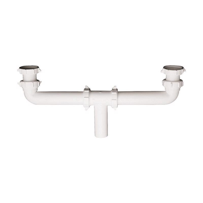 Plumb Pak 1-1/2 in. D X 16 in. L Plastic Center Outlet Waste