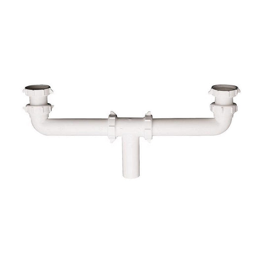 Plumb Pak 1-1/2 in. D X 16 in. L Plastic Center Outlet Waste