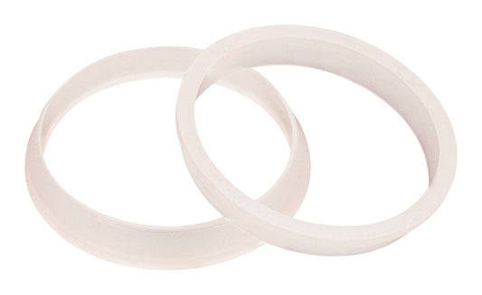 Plumb Pak 1-1/4 in. D Polyethylene Cone Slip Joint Washer 2 pk