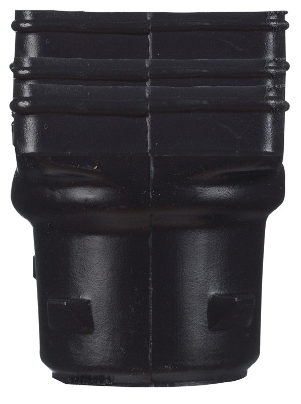 Advanced Drainage Systems 3-1/4 in. Barb X 2 in. D Barb Polyethylene 4 in. Downspout Adapter 1 pk