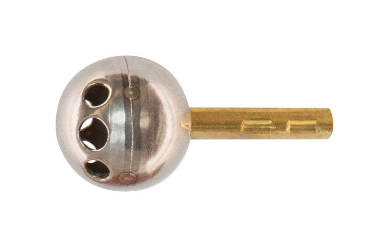 Danco Ball Replacement Delta and Peerless 2.01 in. L X 0.99 in. W #212 Gold/Silver Stainless Steel 1