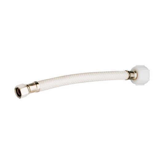 Plumb Pak EZ 3/8 in. Compression in. X 7/8 in. D Ballcock 12 in. Vinyl Toilet Supply Line