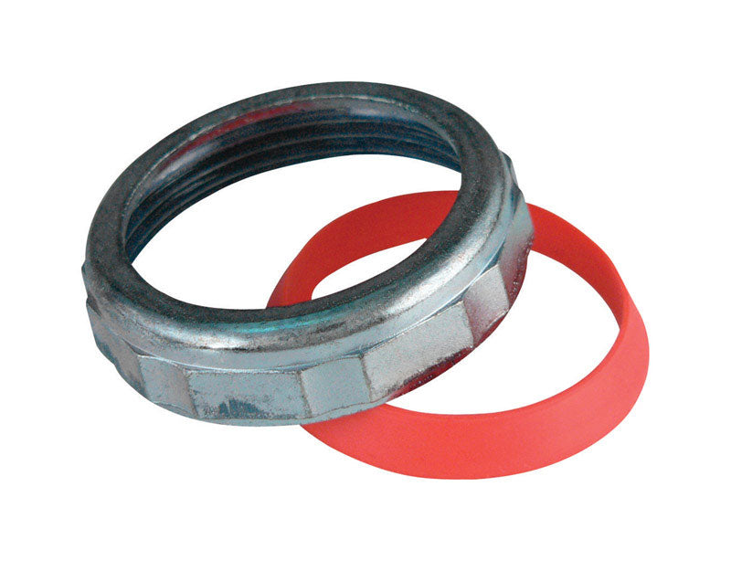 Plumb Pak Slip Joint Nut Universal 1-1/2 x 1-1/2 in. Silver Diecast 1 pc