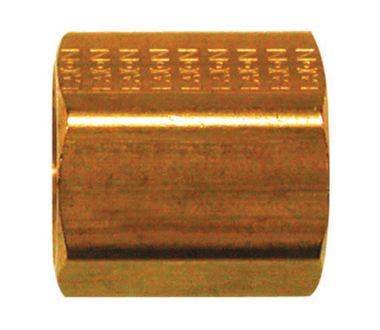 JMF Company 5/16 in. Flare X 5/16 in. D Flare Yellow Brass Inverted Union