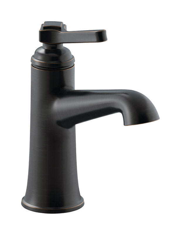 Kohler Georgeson Oil Rubbed Bronze Traditional Single-Handle Bathroom Sink Faucet 4 in.