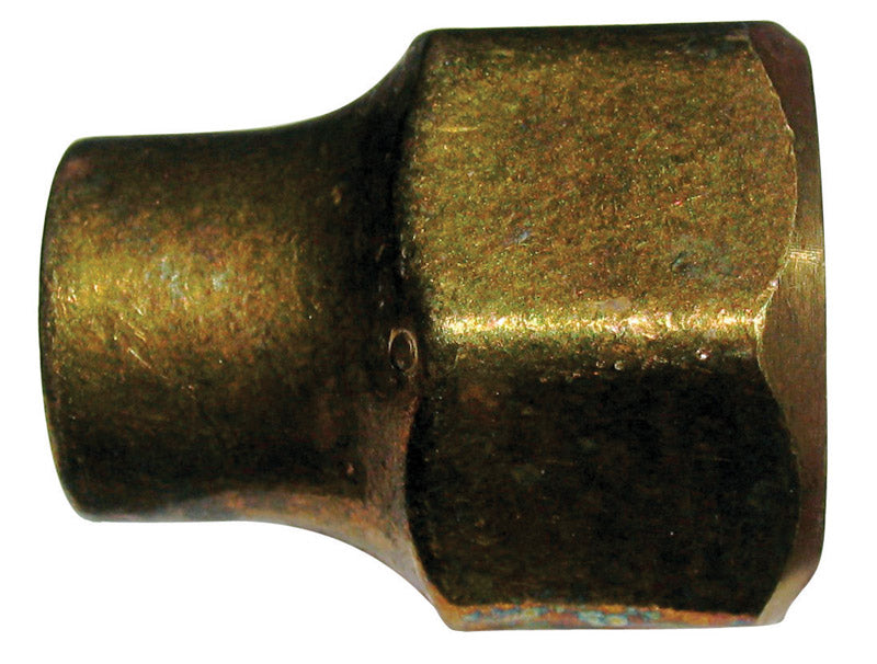 JMF Company 1/4 in. Flare Brass Forged Flare Nut