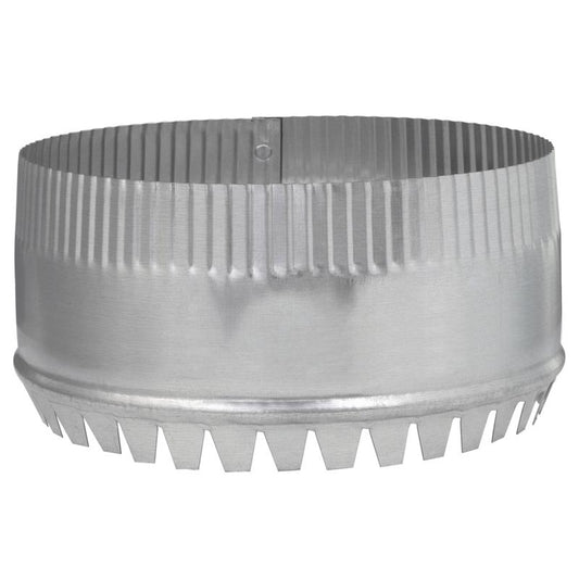 Imperial 8 in. D 28 Ga. Galvanized Steel Round Starting Collar