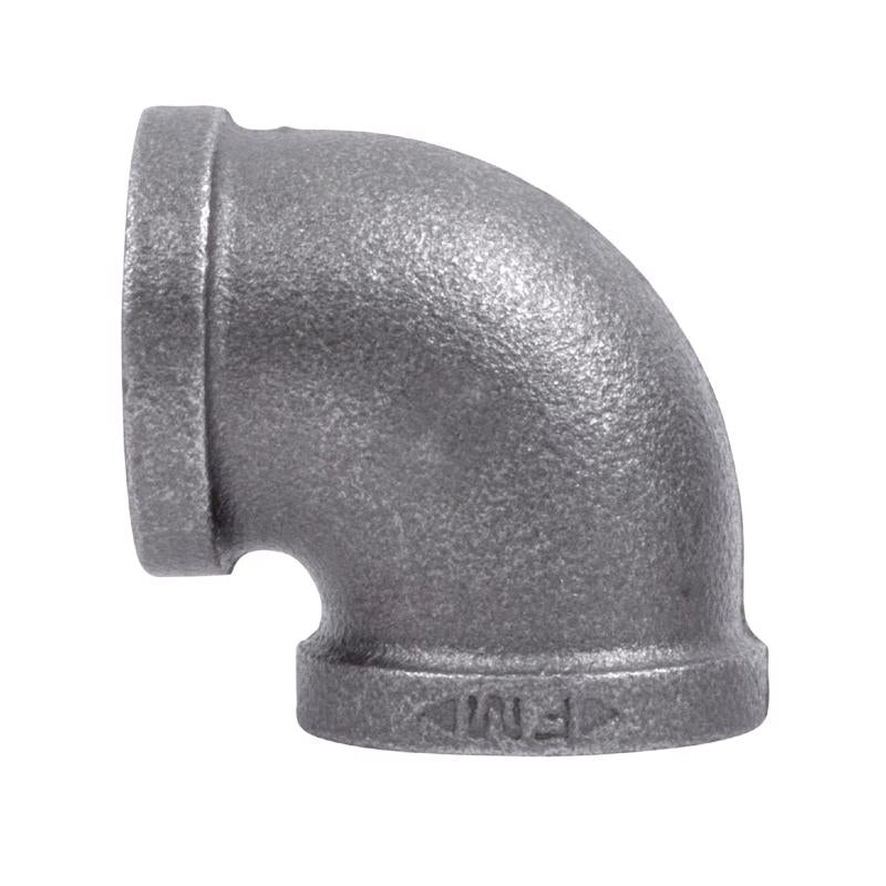 STZ Industries 3/4 in. FIP each X 3/4 in. D FIP Black Malleable Iron 90 Degree Elbow