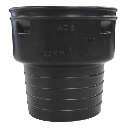 Advanced Drainage Systems 6 in. Snap X 7 in. D Snap Polyethylene Corrugated-to-Clay Pipe Adapter 1 p