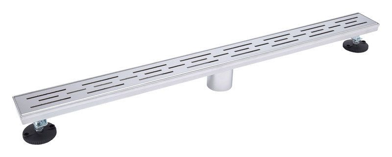 B&K 2 in. D Chrome Linear Shower Drain