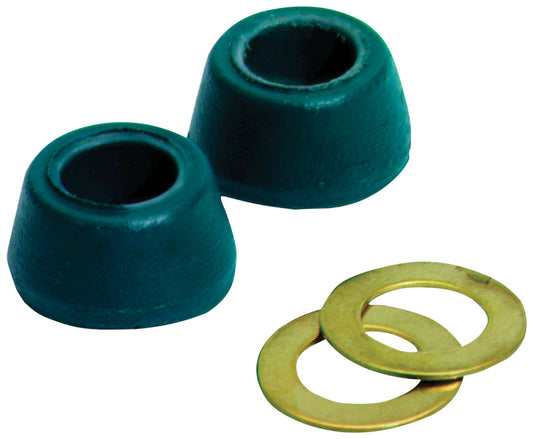 Ace 3/8 in. D Rubber Cone Washer and Ring 1 pk