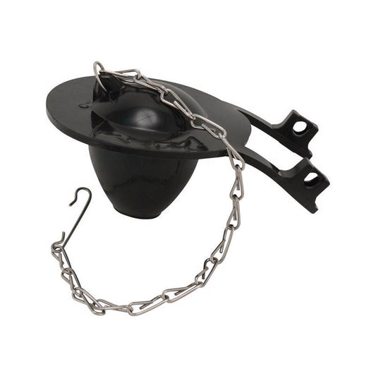 Plumb Pak Flush Valve Flapper Black Rubber For Universal