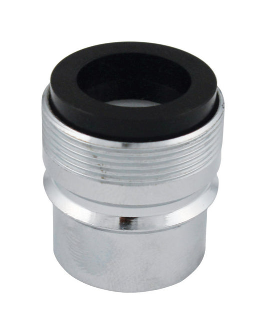 Plumb Pak Dual Thread 15/16 in.-27M x 55/64 in.-27F Chrome Plated Dishwasher Adapter
