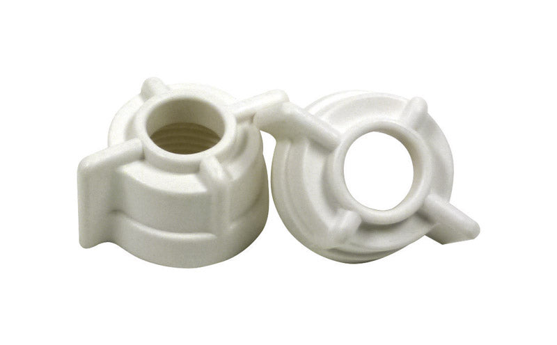 Plumb Pak Faucet Coupling Nut 1/2 in. Plastic 2 pc