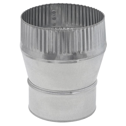 Imperial 4 in. D X 5 in. D Galvanized Steel Stove Pipe Increaser