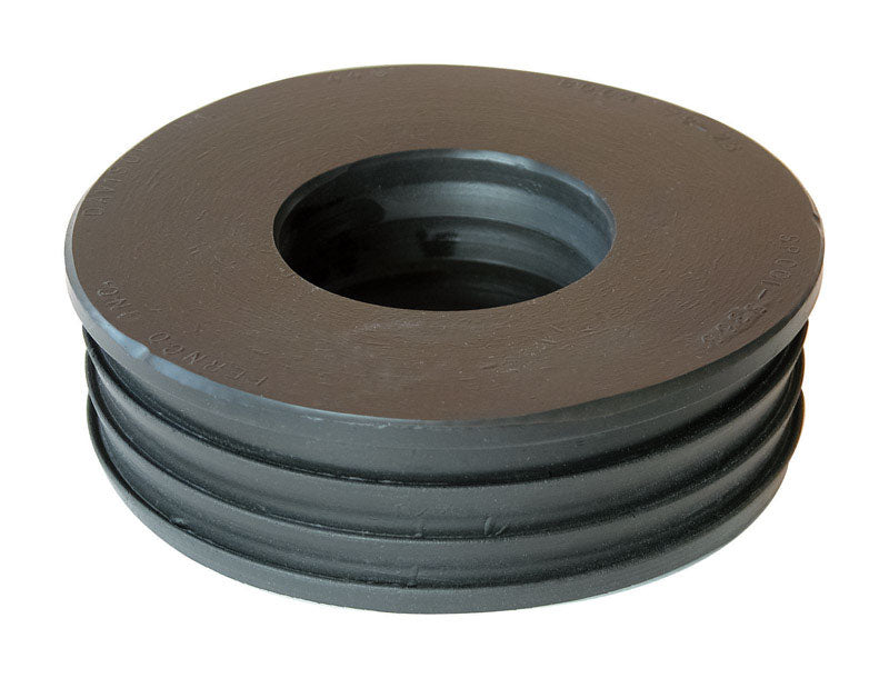 Fernco Schedule 40 4 in. Compression X 2 in. D Compression PVC Donut Fitting 1 pk