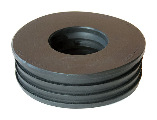 Fernco Schedule 40 4 in. Compression X 2 in. D Compression PVC Donut Fitting 1 pk