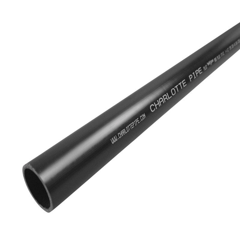 Charlotte Pipe 2 in. D X 5 ft. L ABS DWV Pipe