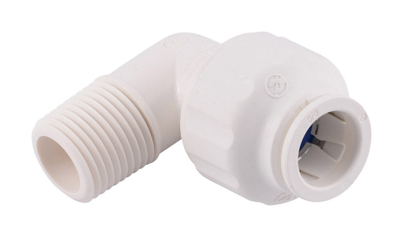 SharkBite Quick Connect Push to Connect 1/2 in. CTS X 1/2 in. D NPT Male Elbow