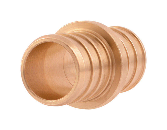 SharkBite  3/4 in. PEX   x 3/4 in. Dia. PEX  Brass  Coupling  25 pk