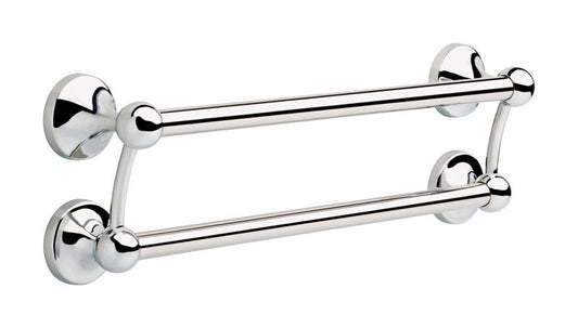 Delta 20.5 in. L Stainless Steel Towel Bar with Assist Bar