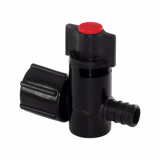 Flair-It Ecopoly 1/2 in. PEX Barb X 1/2 in. D FPT Plastic Swivel Valve