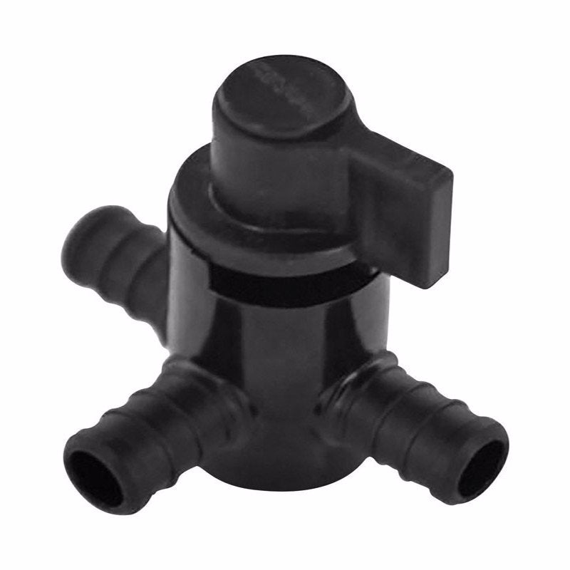 Flair-It Ecopoly 1/2 in. Crimp X 1/2 in. D Crimp Plastic Center Drain Valve