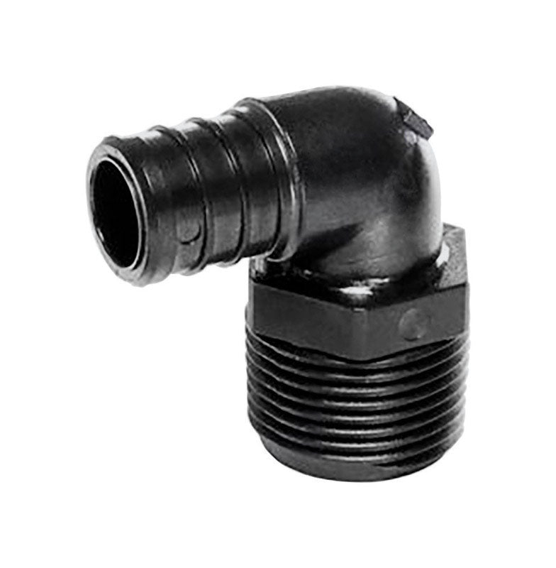 Flair-It Ecopoly 3/4 in. PEX Barb X 3/4 in. D PEX Barb Plastic Male Elbow