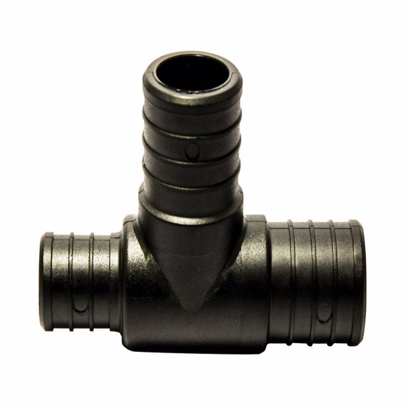 Flair-It Ecopoly 1 in. PEX Barb X 3/4 in. D PEX Plastic Reducing Tee