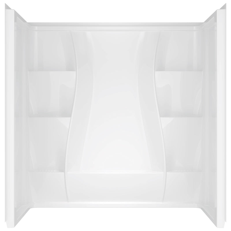 Delta Classic 400 59-7/8 in. H X 59-7/8 in. W X 29-7/8 in. L White Bathtub Surround