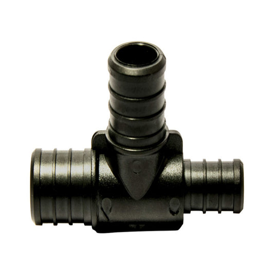 Flair-It Ecopoly 3/4 in. PEX Barb X 1/2 in. D PEX Plastic Reducing Tee