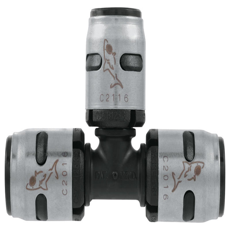 SharkBite EvoPEX 1/2 in. Push X 1/2 in. D Push Plastic Tee