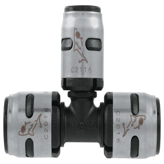 SharkBite EvoPEX 1/2 in. Push X 1/2 in. D Push Plastic Tee