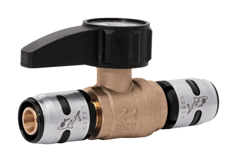 SharkBite EvoPEX 3/4 in. Push X 3/4 in. D Push Brass Ball Valve