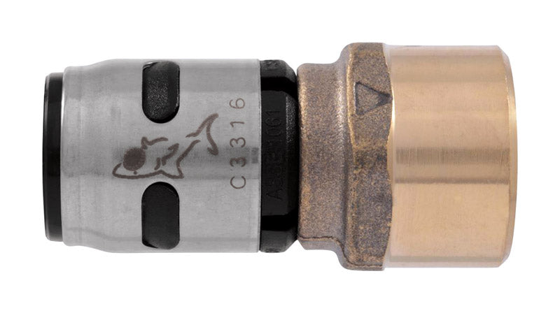 SharkBite EvoPEX 1/2 in. Push X 1/2 in. D FNPT Adapter