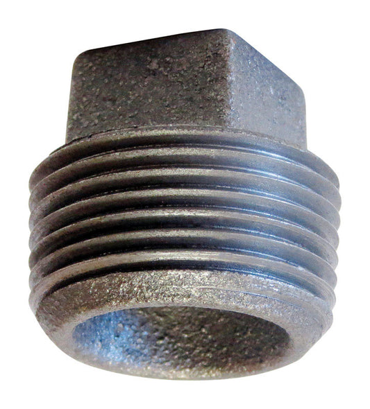 Anvil 4 in. MPT Cast Iron Square Head Plug