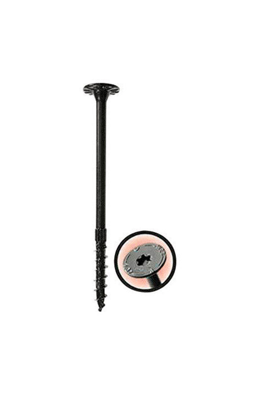 Simpson Strong-Tie Strong-Drive No. 10 X 5 in. L Star E-Coat Bold Wood Screws 50 pk